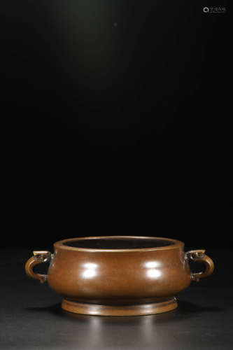 Bronze Double-Eared Censer