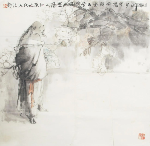 A FINE CHINESE PAINTING, ATTRIBUTED TO ZHANG YONG