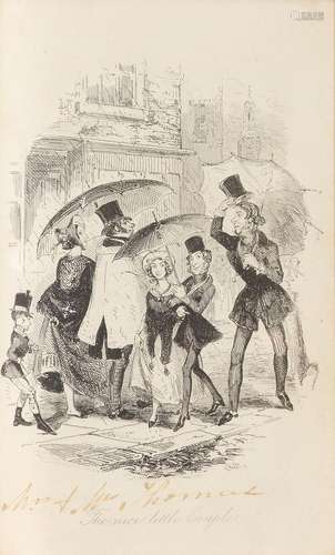 DICKENS (CHARLES)  Sketches for Young  Couples; With an Urge...