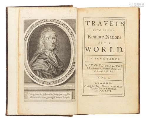 SWIFT (JONATHAN) Gulliver's Travels Travels into Several Rem...