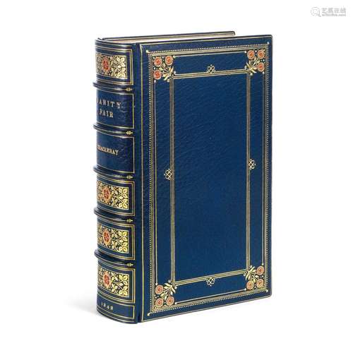 THACKERAY (WILLIAM MAKEPEACE) - COSWAY BINDING Vanity Fair. ...