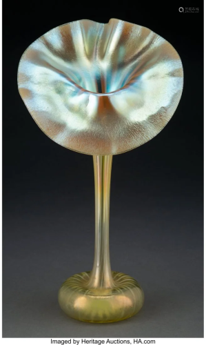Tiffany Studios Favrile Glass Jack-in-the-Pulpit