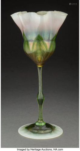 Tiffany Studios Favrile Glass Floriform Vase, ci