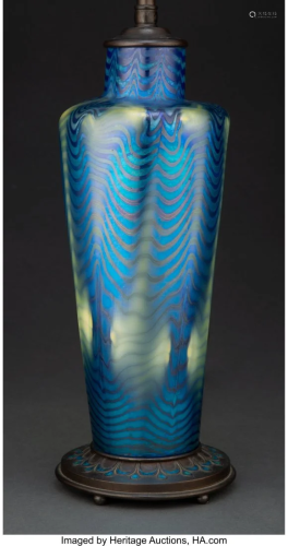 Tiffany Furnaces, Inc. Decorated Favrile Glass a