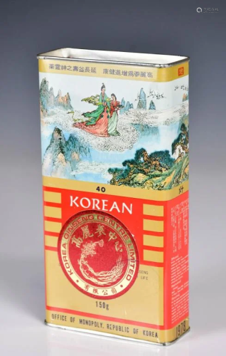 1978 Korean Red Ginseng