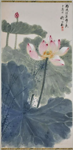 Xie Zhiliu(1910-1997) Lotus