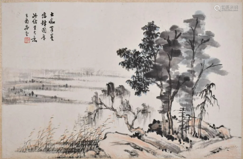 Zhao Jietang(1904-1977) Lanscape