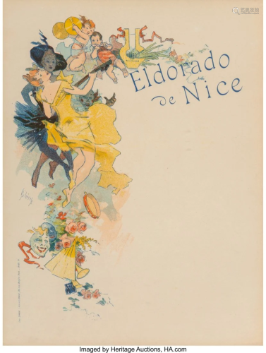 Jules Chéret, Eldorado de Nice, late 19th centu