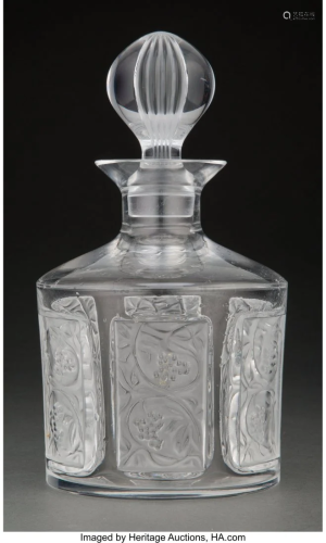 Lalique for Grand Marnier Clear and Frosted Glas