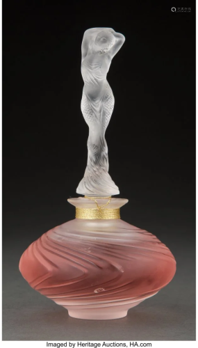 Limited Edition Lalique Clear and Frosted Glass
