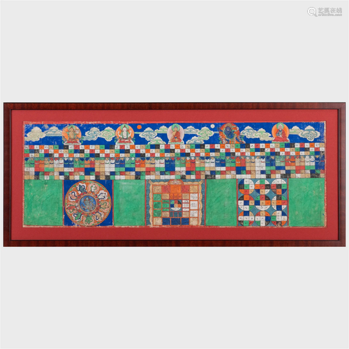 Tibetan Horizontal Scroll