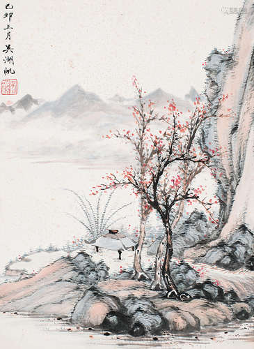 吳湖帆  山水