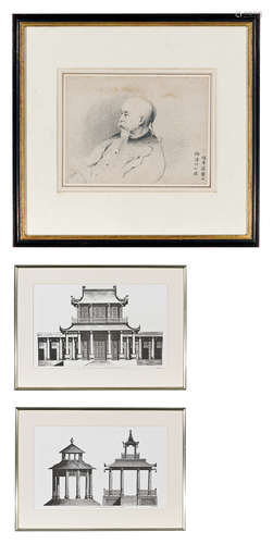 E. 貝耶豪斯 E. Beyerhaus (fl. 1845-1857) 邱浩川博士的畫像，種...