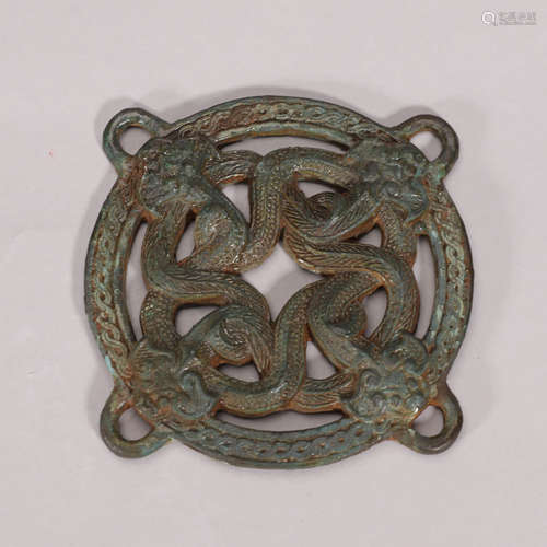 Bronze Ritual Dragon Square