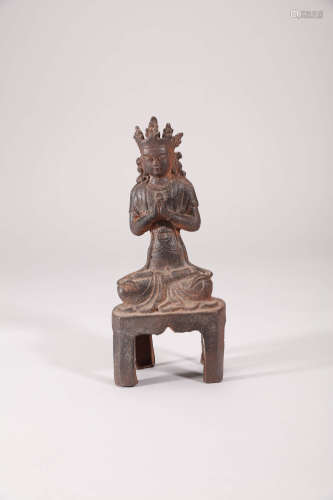 Iron Figure of Amitabha