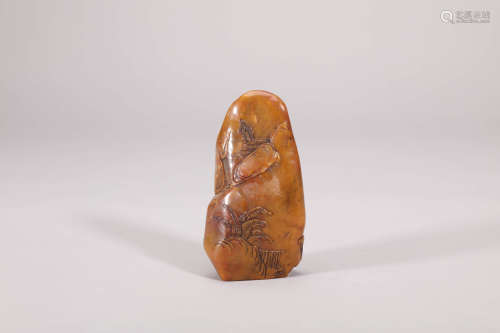 Irregular Tianhuang Stone Figure Story Seal