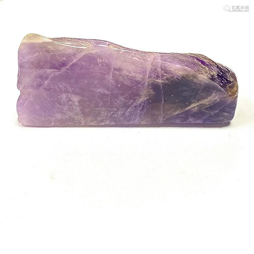 Dreamy Raw Amethyst, Polished Reiki Healing Crystal