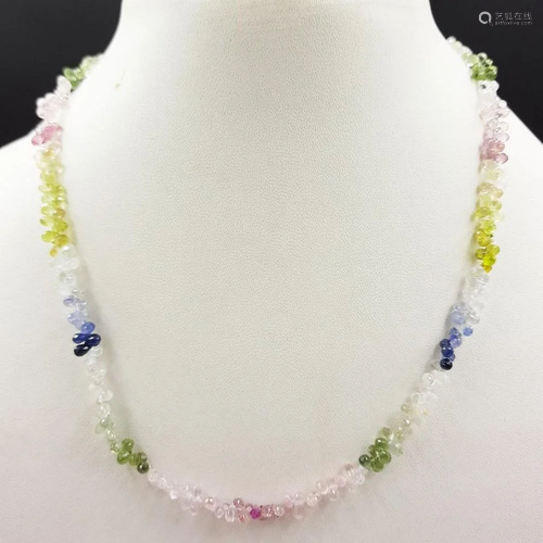 Multi Sapphire Necklace