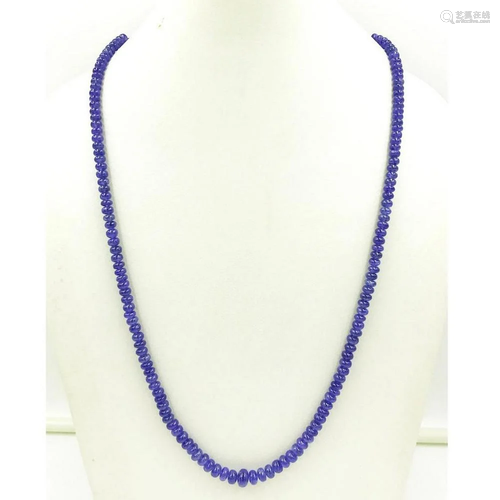 Sapphire Beads Necklace