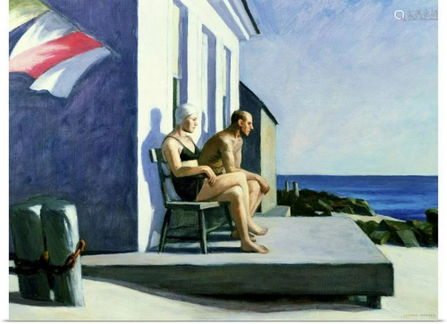 Sea Watchers (1952) Rolled Print Wall Art