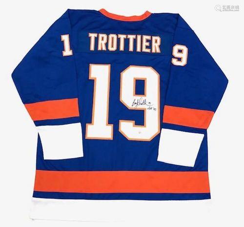 Authentic Bryan Trottier New York Islanders #19 Autographed ...