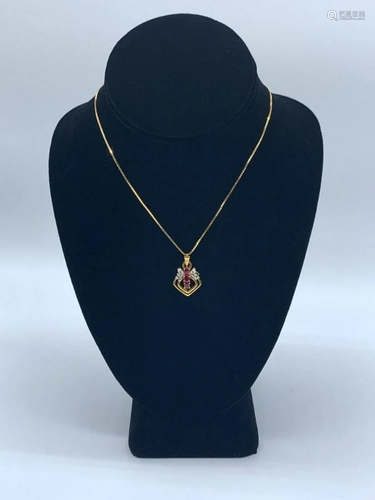 Ruby Necklace