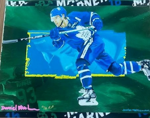 Daniel Maltzman "Mitch Marner" Signed & Number...