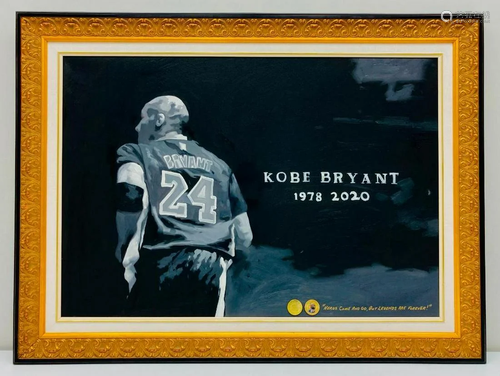 Authentic Kobe Bryant "Legends Are Forever" Origin...