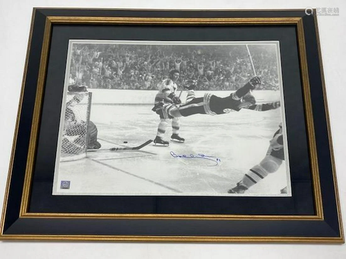 Authentic Bobby Orr "The Flying Goal" Autographed ...