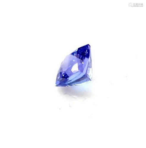 1.03ct Cushion Faceted Tanzanite Gemstone