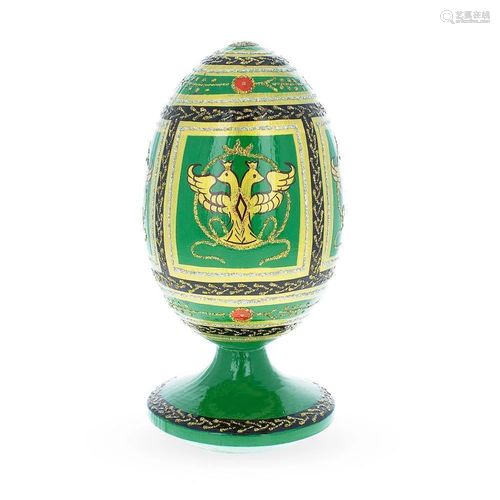 1912 Napoleonic Russian Wooden Egg