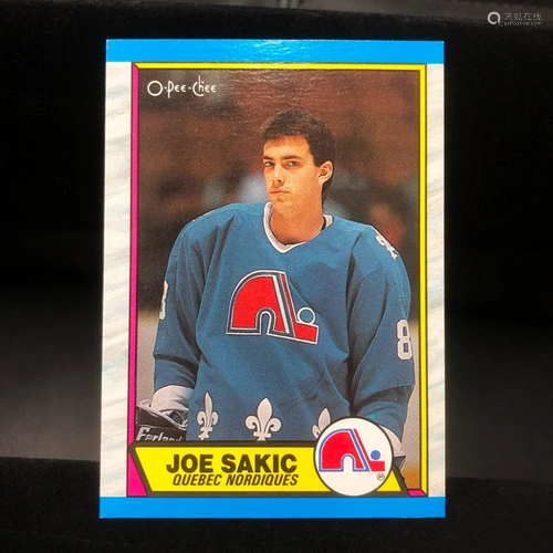 Vintage 1989 O Pee Chee Quebec Nordiques Joe Sakic