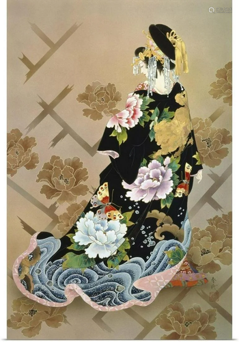 "Echigo Dojouji" by Haruyo Morita Wall Art Print