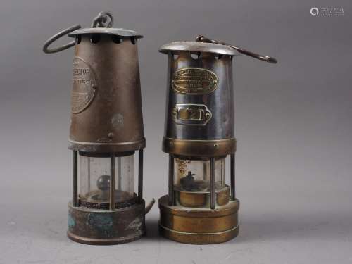 A Thomas & Williams Ltd Cambrian Type No 02 miners lamp,...