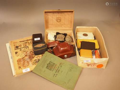 An assortment of collectors items, including a silver Sectio...