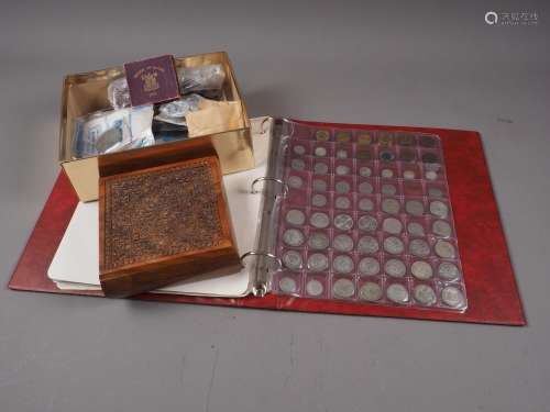 An extensive collection of British coinage, gaming tokens, m...