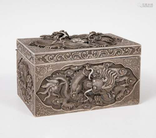 Cash register; China, late 19th century. Silver. Presents Fr...