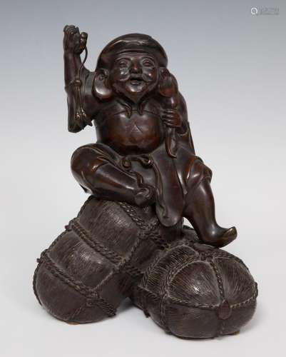 Sculpture; Japan; XIX century. Bronze.