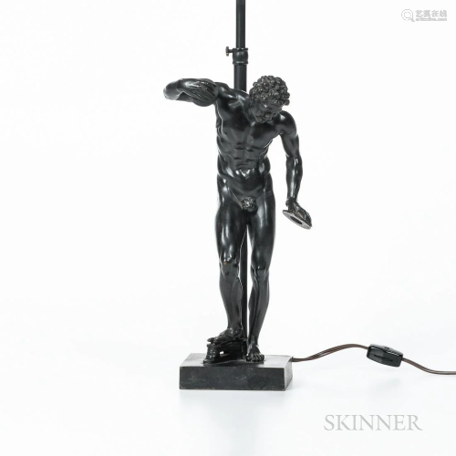 Gladenbeck & Sohn Foundry Bronze Classical Figure, Germa...