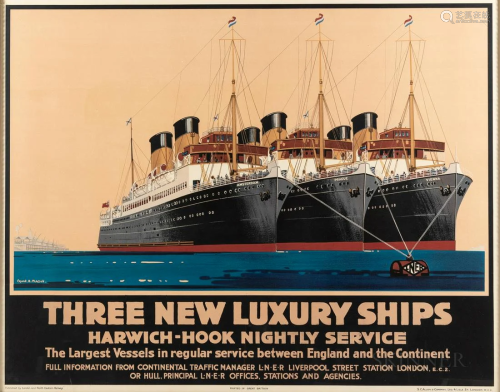 After Frank E. Mason (British, 1876-1965), Three New Luxury ...