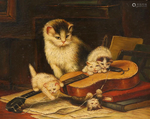 AFTER HENRIETTE RONNER-KNIP (DUTCH, 1821-1909), THE MUSIC MA...