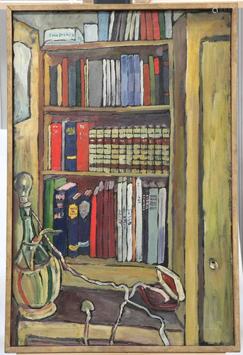 CHRISTOPHER ASSHETON-STONES (1947-1999), "MY BOOKSHELF&...