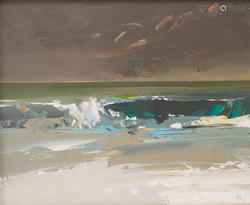 JOHN MIDDLETON (CONTEMPORARY), 'TIDES EDGE FLAMBOROUGH&...