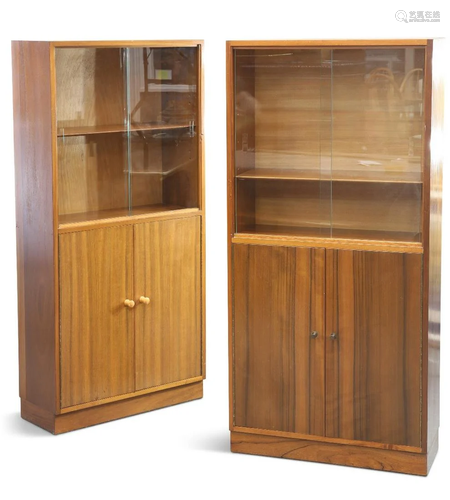 A PAIR OF CUMBRAE TEAK BOOKCASES, CIRCA 1950S, by Morris of ...