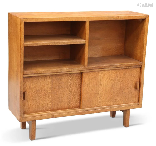 WILF HUTCHINSON, A SQUIRRELMAN SMALL OAK SIDEBOARD, 1960S, t...