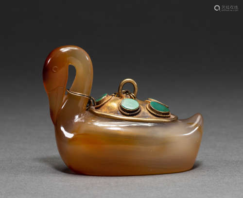 Chinese agate ornaments of liao Dynasty