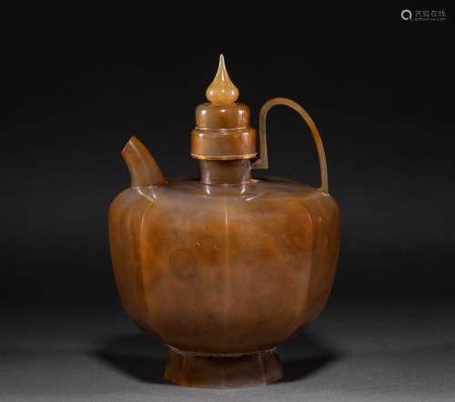 Chinese Agate pot of liao Dynasty