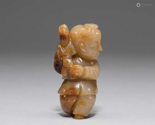 Hetian Jade Boy of the Yuan Dynasty