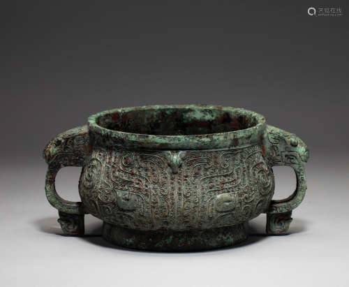 Chinese Bronze censer of Han Dynasty