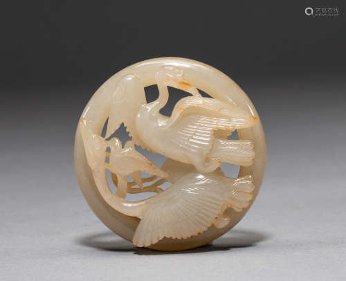 Yuan Dynasty China Hetian jade tile